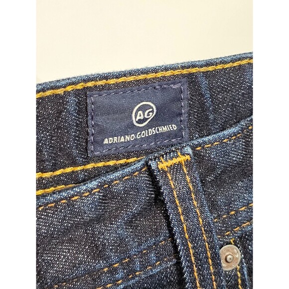AG ADRIANO GOLDSCHMIED 36x34 The Protoge Straight Leg Denim Blue Jeans - Picture 12 of 15